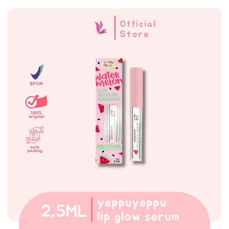 [BPOM] Water Melon Lip Glow Serum by Chingu kiyowo Yeppuyeppu