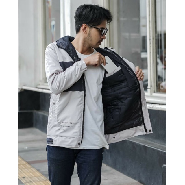 JAKET PRIA - JAKET PARASUT SENSOR - JAKET PARASUT PRIA - JAKET PRIA PARASUT - MAT TASLAN