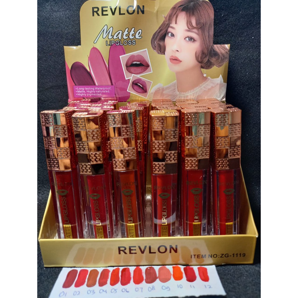 [PER 12 PCS] LIP GLOSS / LIPGLOSS REVLON MATTE NO.ZG-4003