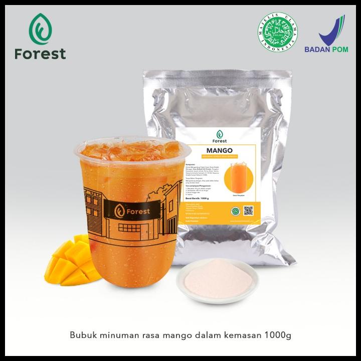 

Bubuk Minuman Mango Powder - Forest Bubble Drink