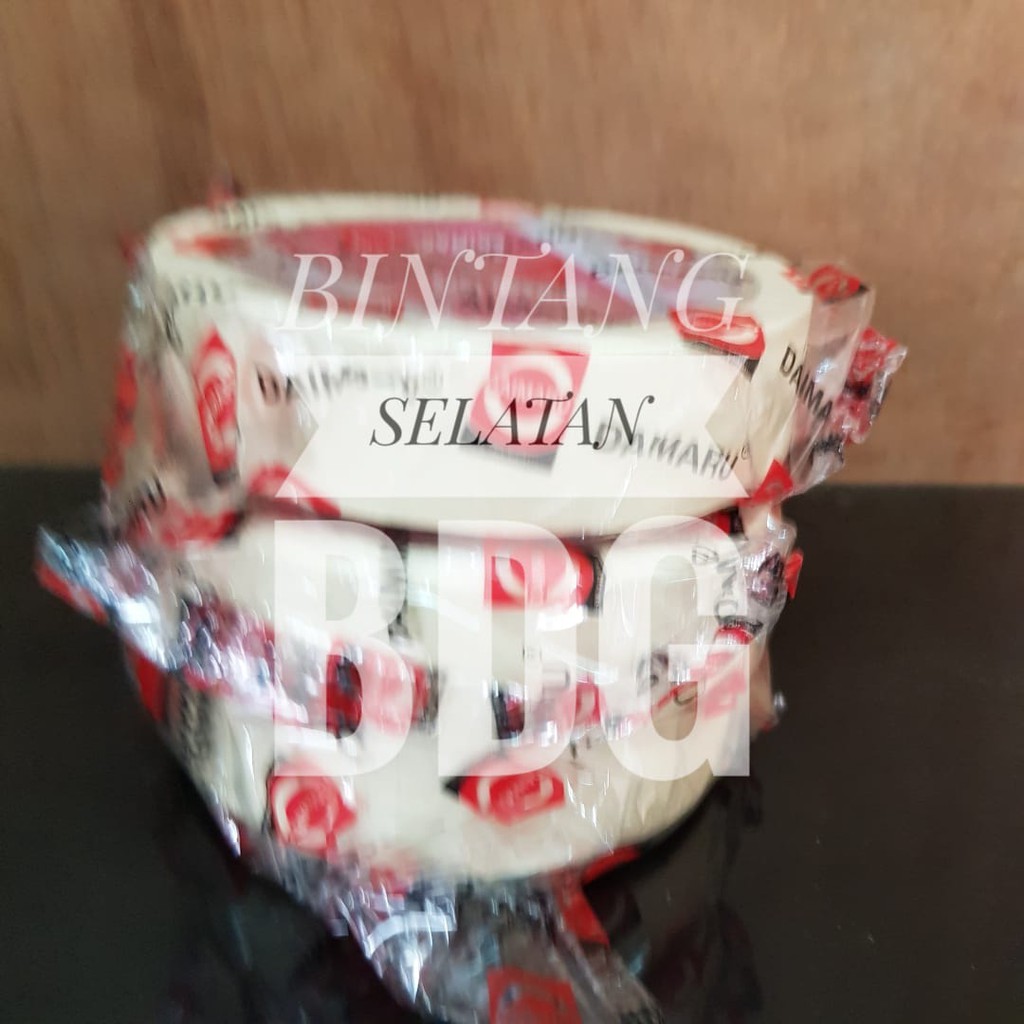 

Lakban Kertas Daimaru Masking Tape 24 MM 1 Inch 1" Selotip 21 Meter