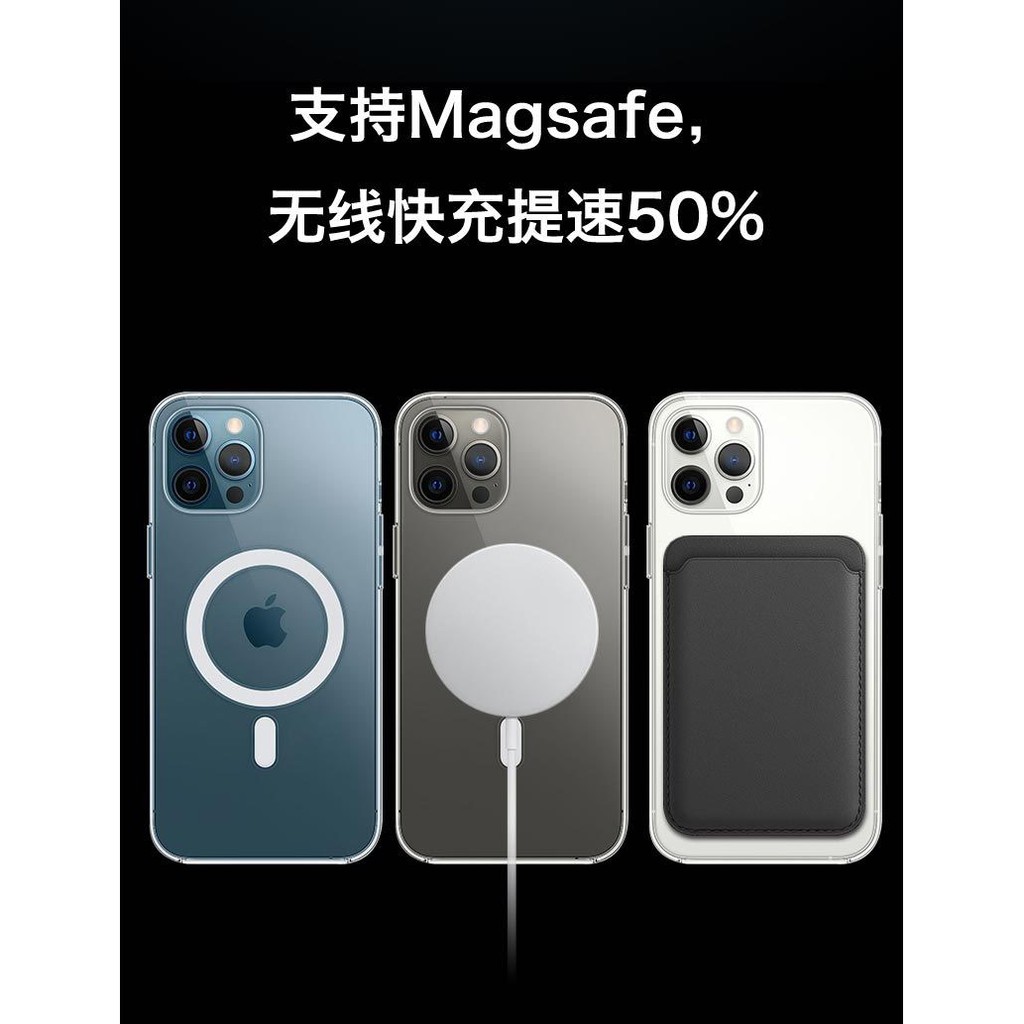 MAGSAFE CASE - iPhone 15 PRO MAX 15 PLUS 14 Pro Max 14 Plus Iphone 13 Pro Max 12 Pro Max 12 Mini iPhone 11 Pro Max iPhone X XR XS Max 7 8 Plus 7+ 8+ Clear case Fukkcover Anticrack on every side Ring Bumper with MagSafe Magnetic