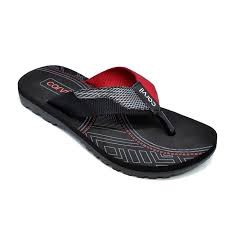 (CARVIL PRIA ) Sandal Carvil Arven Black Red Size 39-43 / Sandal Casual Pria / High Qual