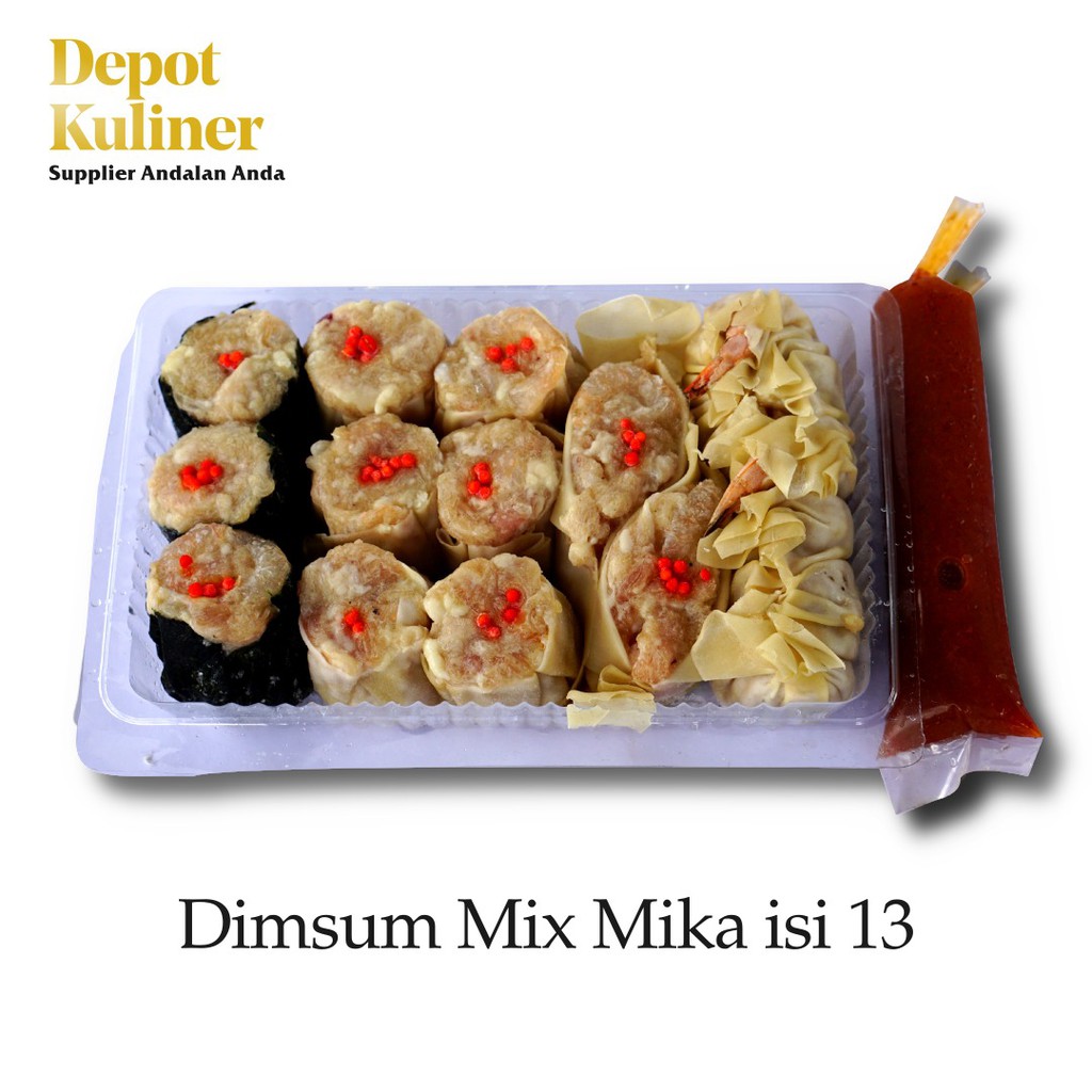 Dimsum Mix 4 Rasa Kemasan Mika