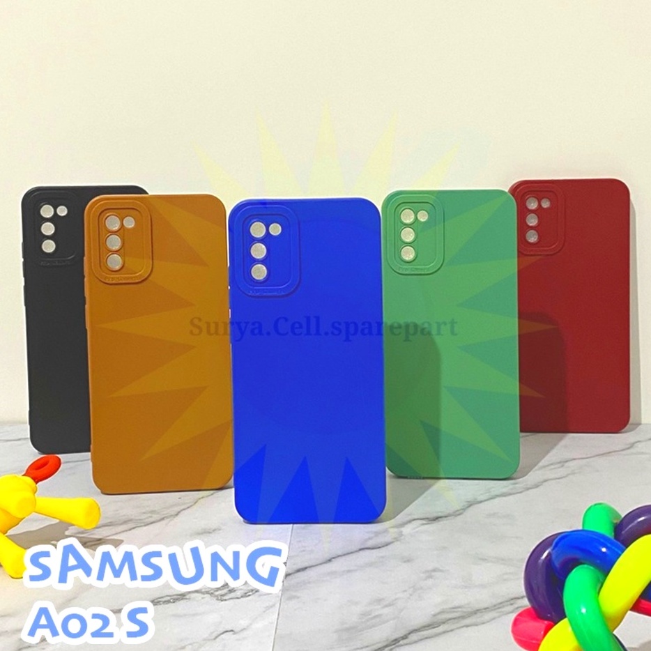 Case Slim Matte Pro Camera Samsung A02S - SC