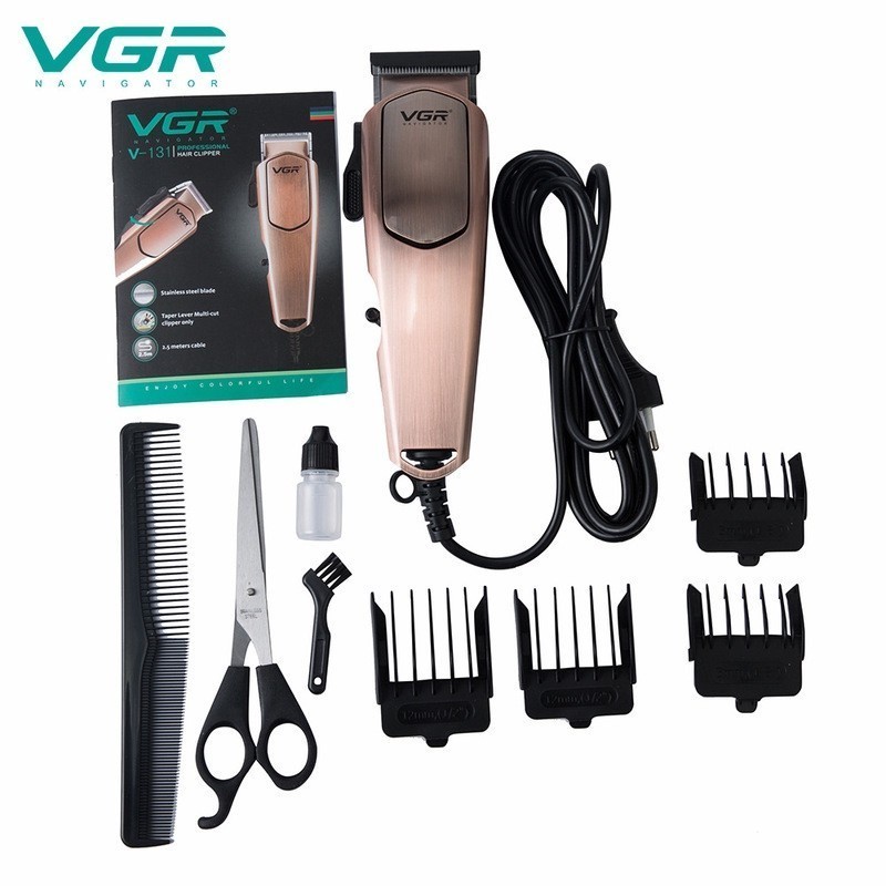 VGR Alat Cukur Rambut V-131 Hair Clipper Elektrik