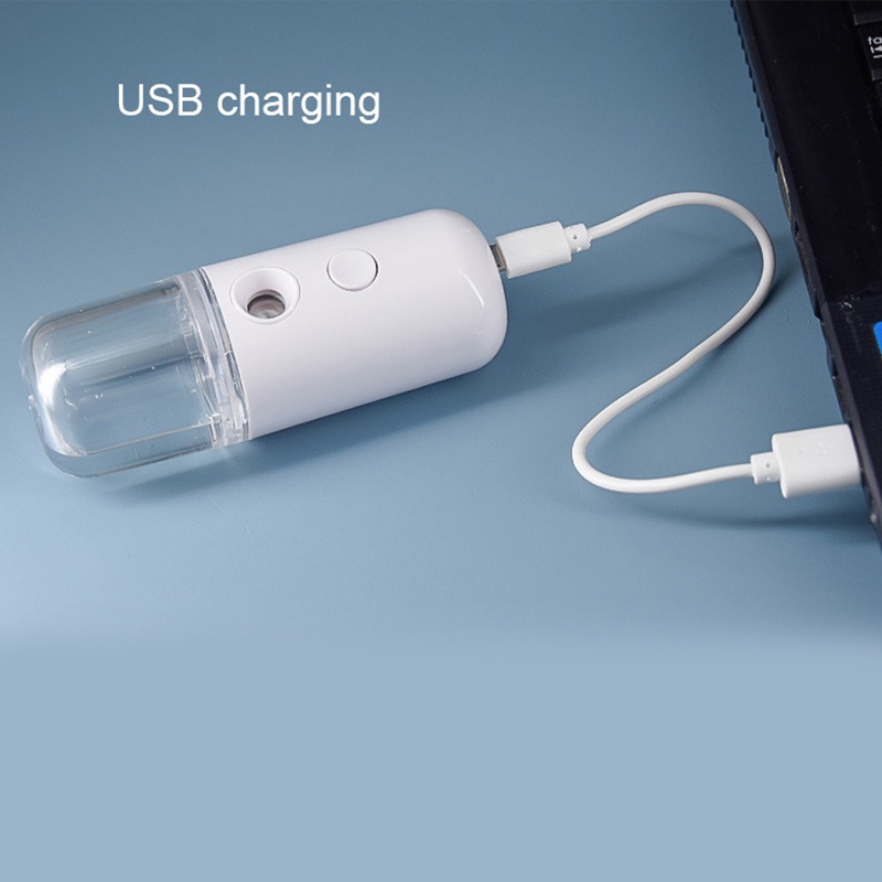 USB Isi Ulange Mini Nano Spray Portable Sprayer Pelembab Wajah