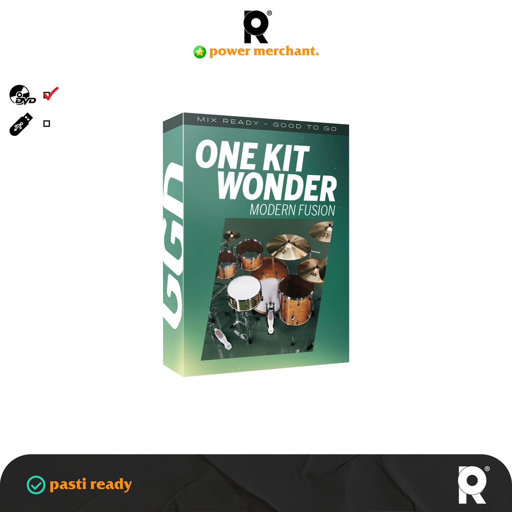 GET GOOD DRUMS THE ONE KIT WONDER MODERN THE FUSION | Library Kontakt