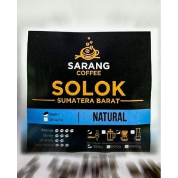 

Kopi Solok SUMBAR 200g by Sarang Coffee