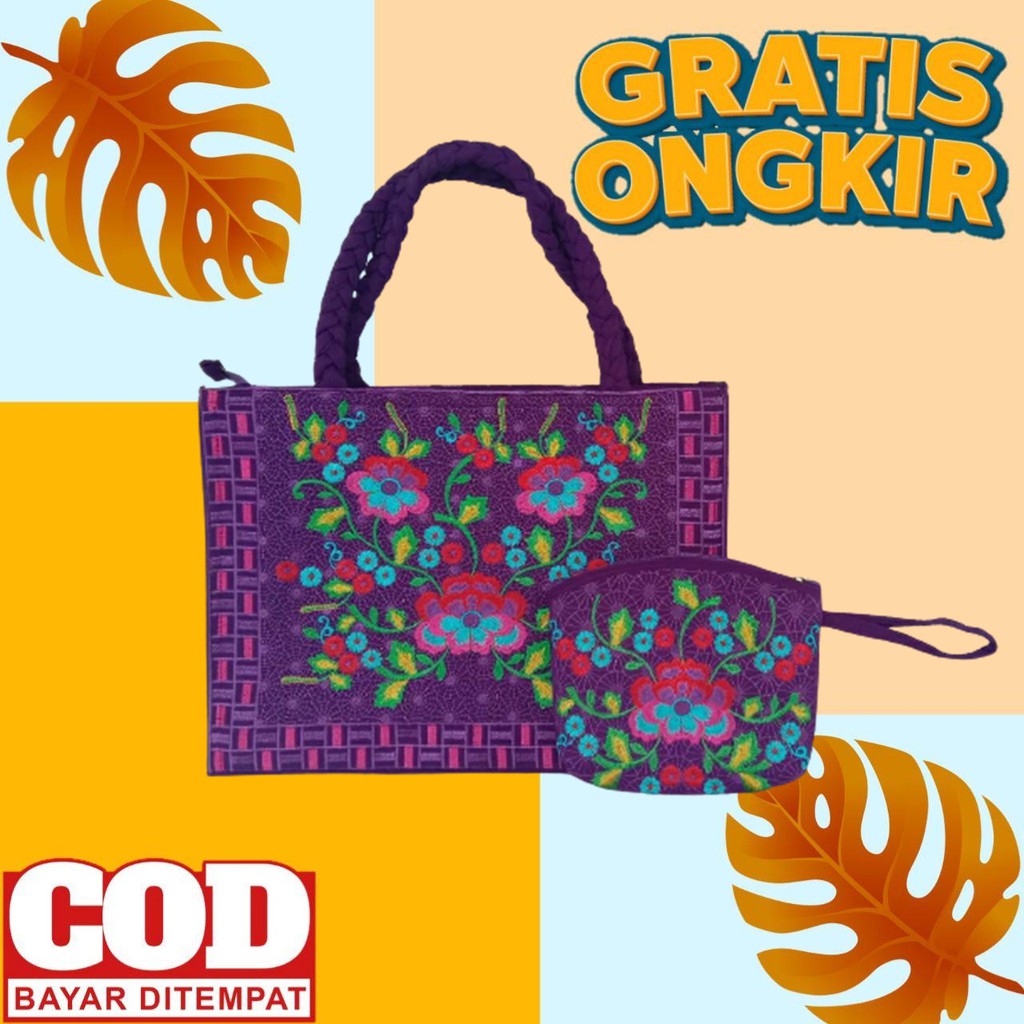 Tas Bordir Khas Tasikmalaya Buy 1 Get 2