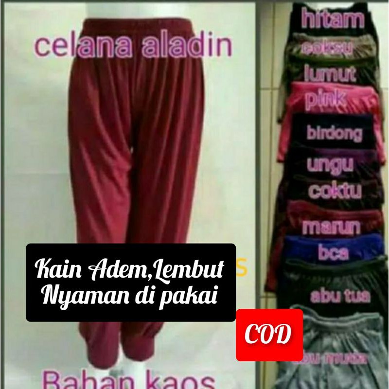 Celana Aladin Panjang Adem