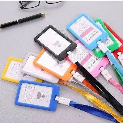 

Gantungan Nama Name Tag ID Card Holder Panitia Gantungan Kartu Nama Tali Id card Nama