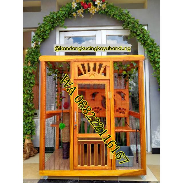 Pre Order Kandang Kucing Kayu Shopee  Indonesia