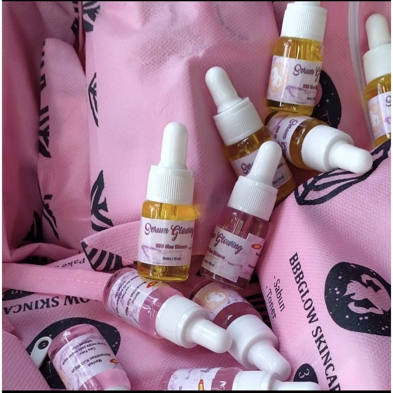 Serum Glowing Bbb glow skincare / memutihkan dan membuat kenyal wajah