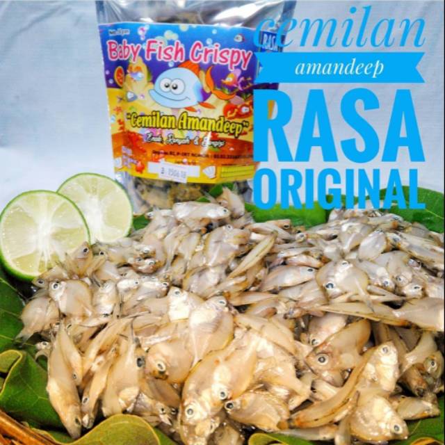 Baby fish "ikan wader" crispy