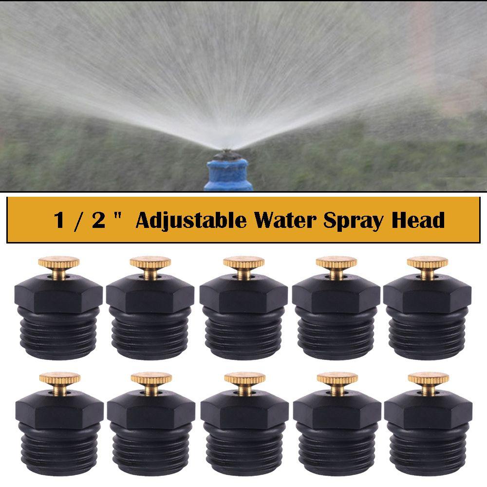 Solighter 10pcs Misting Nozzle Cool Down Watering Spray Peralatan Atomizer Penyiraman Otomatis Atomizing sprayer