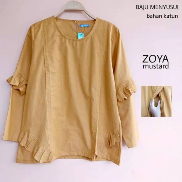 MAMIGAYA Baju Menyusui -ZOYA Blouse Menyusui Formal