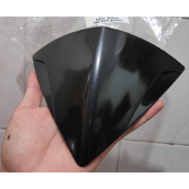 Visor mini black mio soul/beat karbu visor standar murah