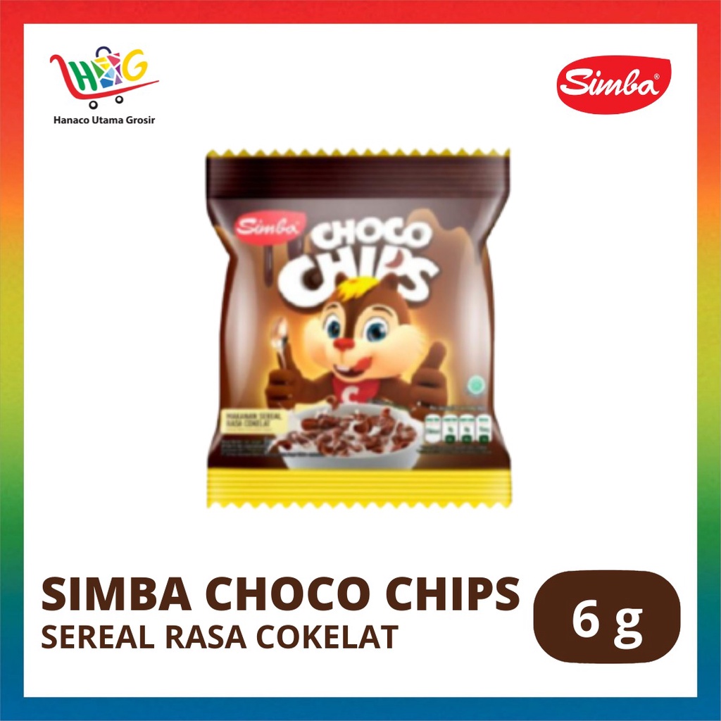 Simba Sereal Choco Chips - 6gram [ 1 PCS ]