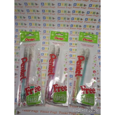 

Lihat Detail pensil mekanik pentel caplet 0 5mm isi 2 pcs bonus hapusan Diskon