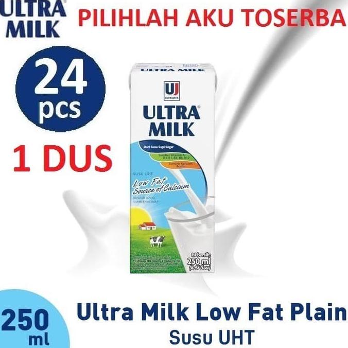 

READY COD SUSU ULTRA LOW FAT FULL CREAM 250 ML - ( HARGA 1 DUS )