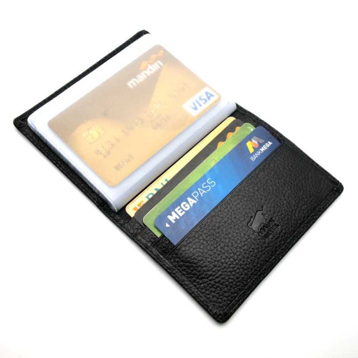 

Dompet Kartu Nama Atm Kulit Asli Murah - Bb Tgmg Black 060