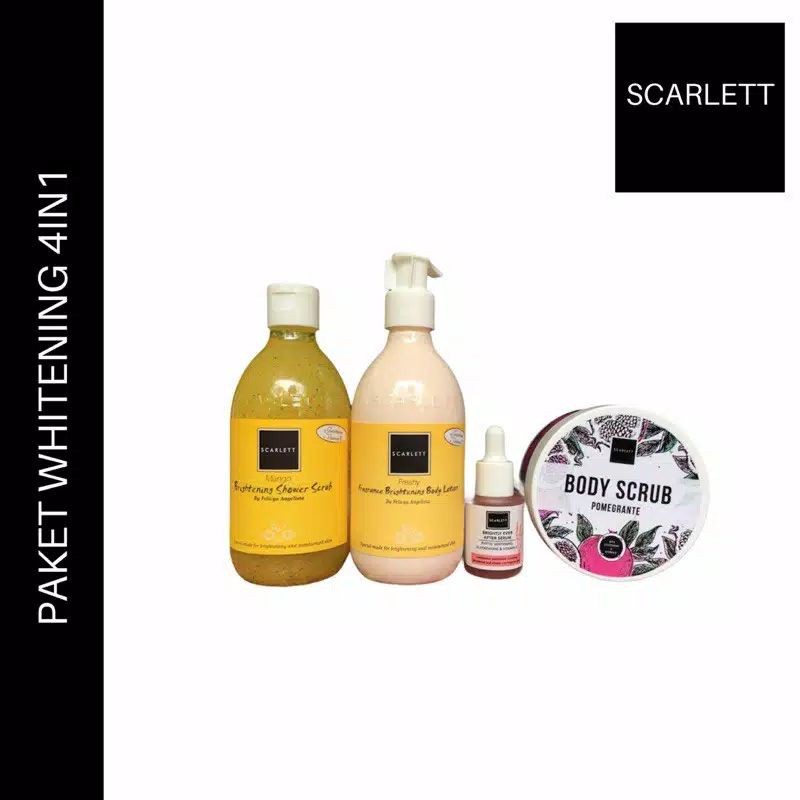 1paket body dan wajah Scarlett