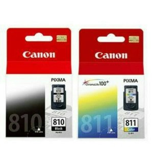 PAKET TINTA CANON PG810+CL811 ORIGINAL
