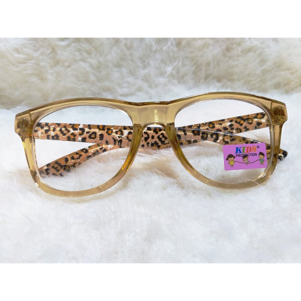 Kacamata anak leopard kacamata anak fashion laki laki dan perempuan