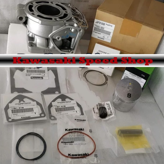 Paket blok set 1855 new ninja rr ninja rr old ninja r original Kawasaki