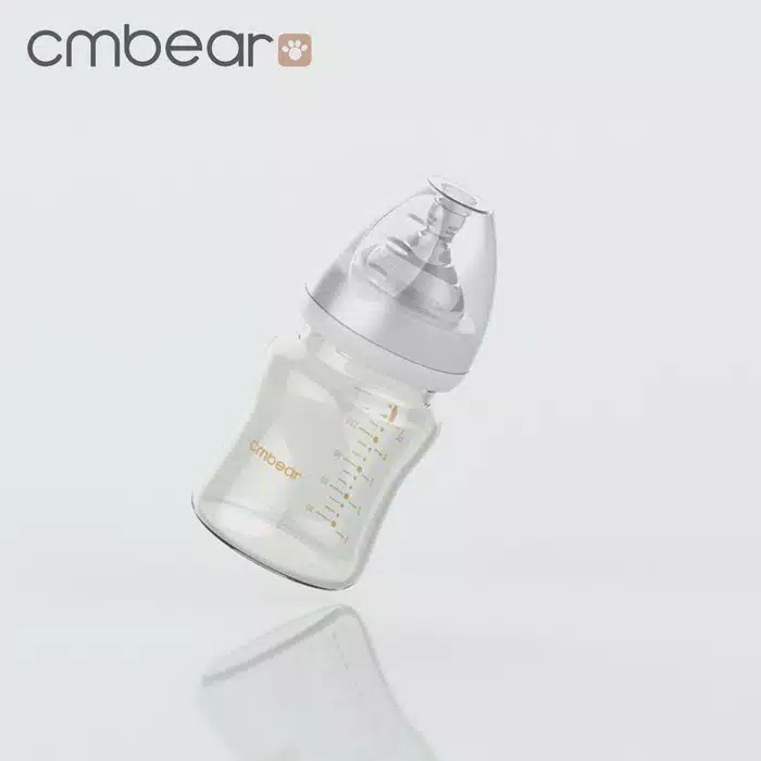 Botol Susu Bayi Real Bubee BPA FREE Baby Milk Bottle 150ml 2in1 BD11