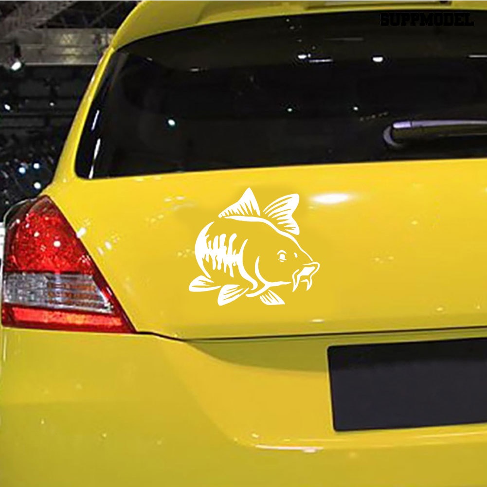 Car Stiker Reflektif Motif Ikan Mas Untuk Dekorasi Bodykaca Jendela Mobil