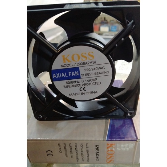 Kipas Angin pendingin cooling fan 220v AC 12cm/ Kipas pendingin/kipas fan AC