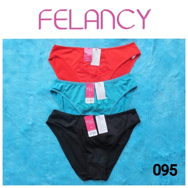 CELANA DALAM FELANCY PANTY 095 SIZE FREE FIT M L -  MODEL MINI