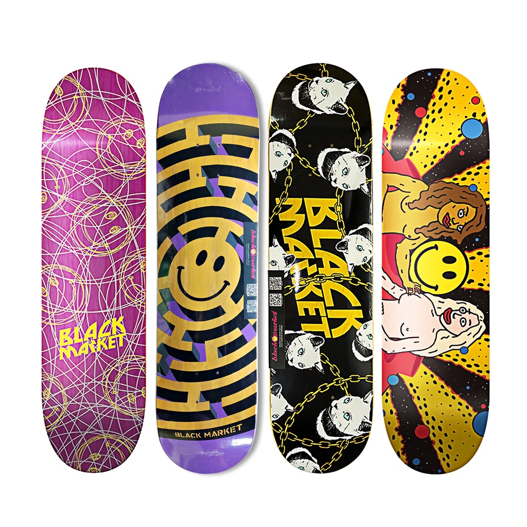Black Market skateboard deck