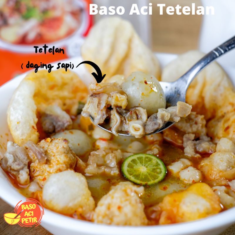 

Basoaci baso Bakso aci cilok seblak makanan snack jajanan cemilan camilan instan pedas murah ringan