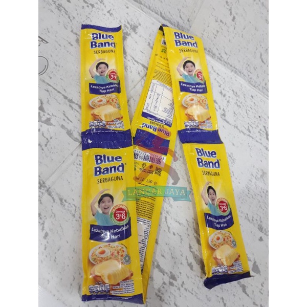 

Margarin Blue Band Serbaguna Renteng 20gr (isi 6pc)