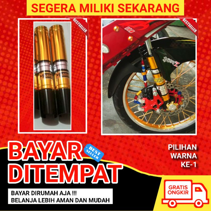 Master Cover Shock Sok Depan Jupiter Supra Grand Vega Shogun Smash Fiz R Fizr Revo Mx King Old New