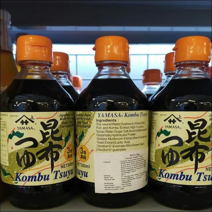 

Produk Terbaik - Yamasa Kombu Tsuyu 300Ml