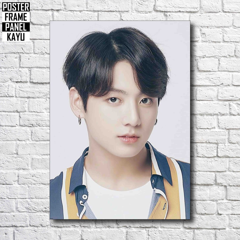 Poster BTS Jungkook Frame Kayu Solid A4 JNK005 | Shopee Indonesia