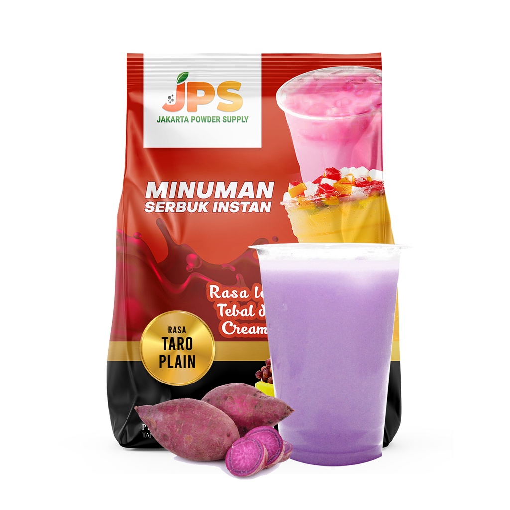 

JPS Taro Plain Serbuk Powder Bubuk Minuman 1 Kg