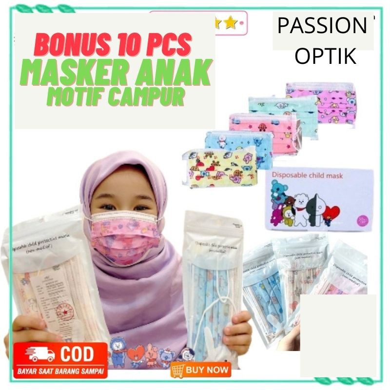 Kacamata Anak Perempuan Laki Laki Anti Radiasi Hp dan komputer Blue Ray Original Blue Protect Murah-7