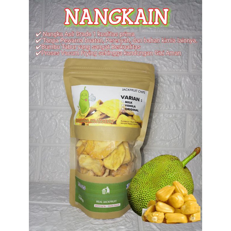 

NANGKAIN / Keripik Nangka Varian Rasa Susu