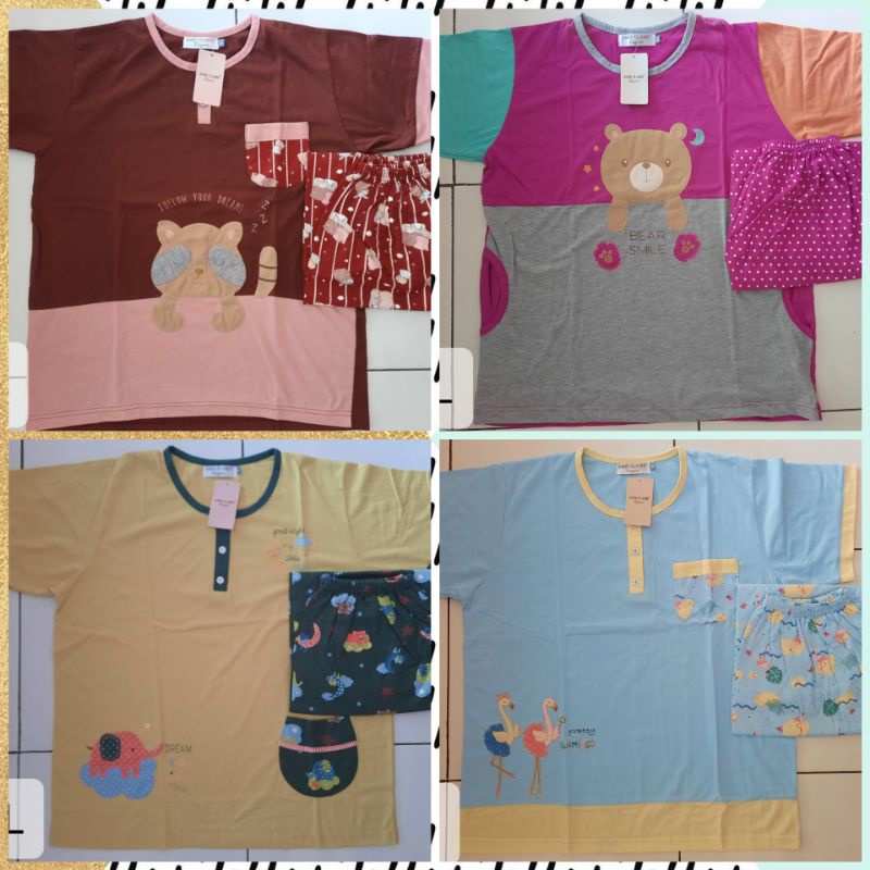 BABYDOLL ANNE CLAIRE JUMBO CELANA 3/4