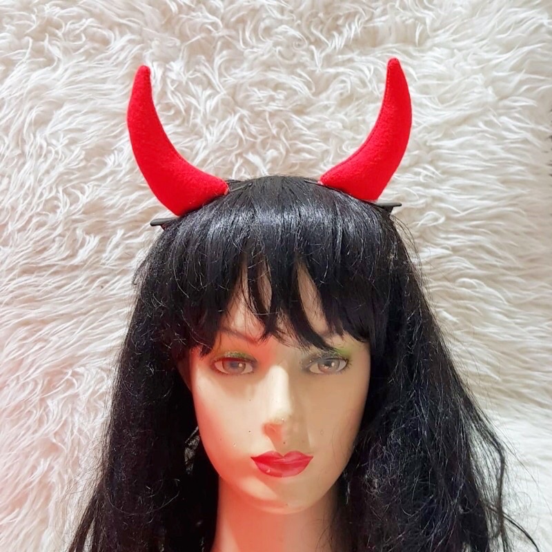 Bando Kostum Halloween Kucing Devil Angel Kelinci Maleficent Bunny Cosplay halloween Bando Halloween Bando Devil Cosplay Devil Kostum Tengkorak Bando Karakter Halloween Cosplay Halloween