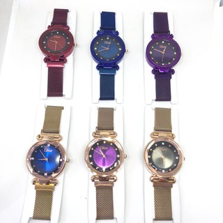 JAM TANGAN MAGNET GUCCI  GUCI GLITTER TALI PASIR WANITA 