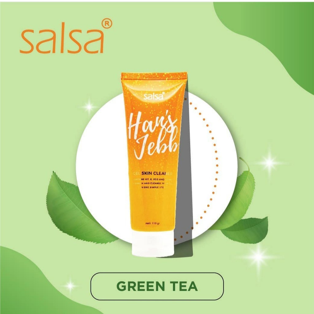 Salsa Hans Jebb Hansjebb Gel Skin Cleaner Peeling Pembersih Perontok Daki Tanpa Bilas Original Bpom