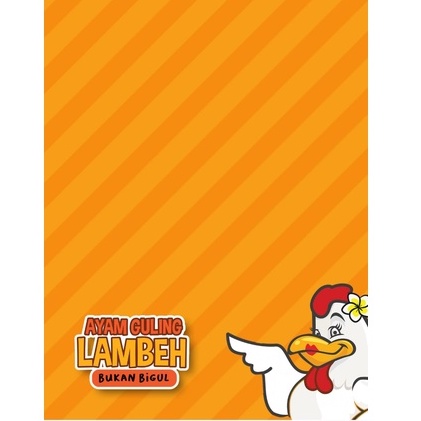 

NOTEBOOK A6 AYAM GULING LAMBEH