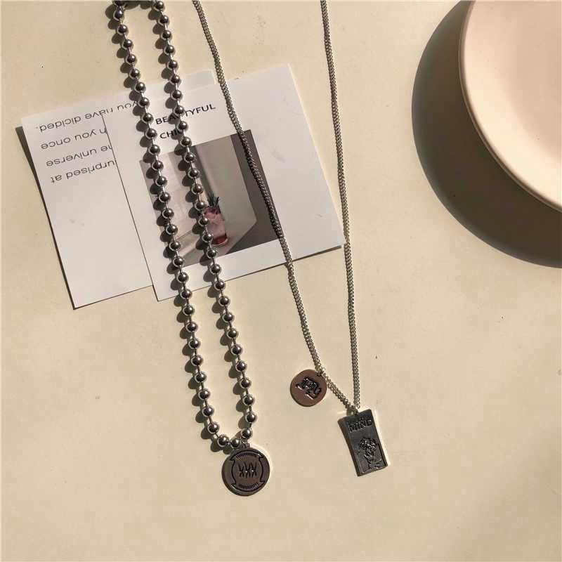 Necklace Multi-layer Pendant Korea Long Bundi Fashion