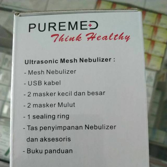 Nebulizer Portable Puremed / Ultrasonic Mesh Nebulizer / Nebulizer Puremed / Nebu Portable